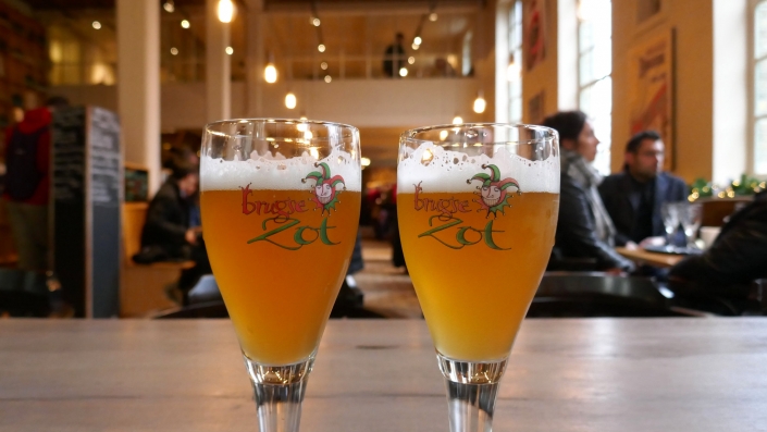 Best Beer Bars In Bruges - Blonde Zot - Adventure Bagging