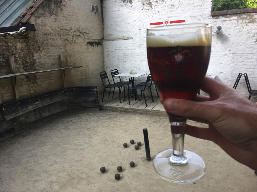 Cafe Vlissinghe - Dark Zot beer, Bruges