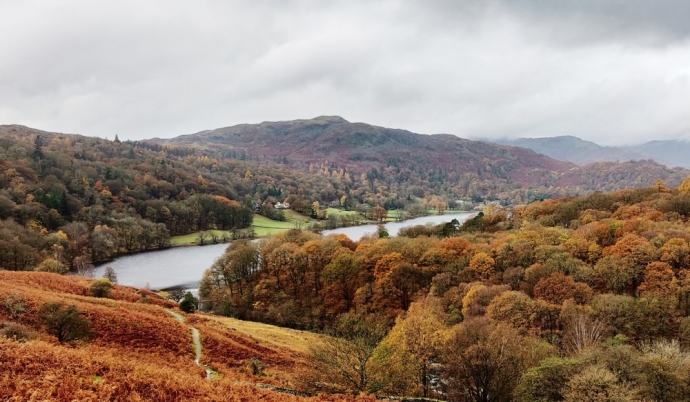 Grasmere In Autumn - Lake District