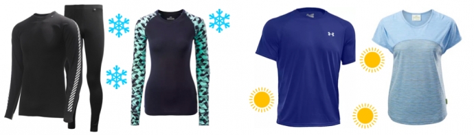 Walking Base Layers For Men and Women