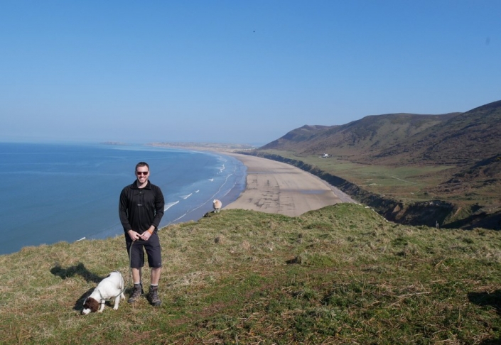 Simon Heyes - UK Hiking Blogger - Rhossili Bay