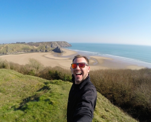 Three Cliffs Bay Walk, Simon Heyes