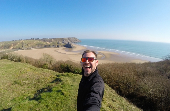 Three Cliffs Bay Walk, Simon Heyes