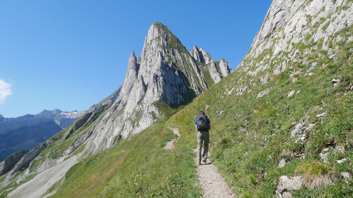 Hiking between Schafler and Santis - Swiss Whisky Trek