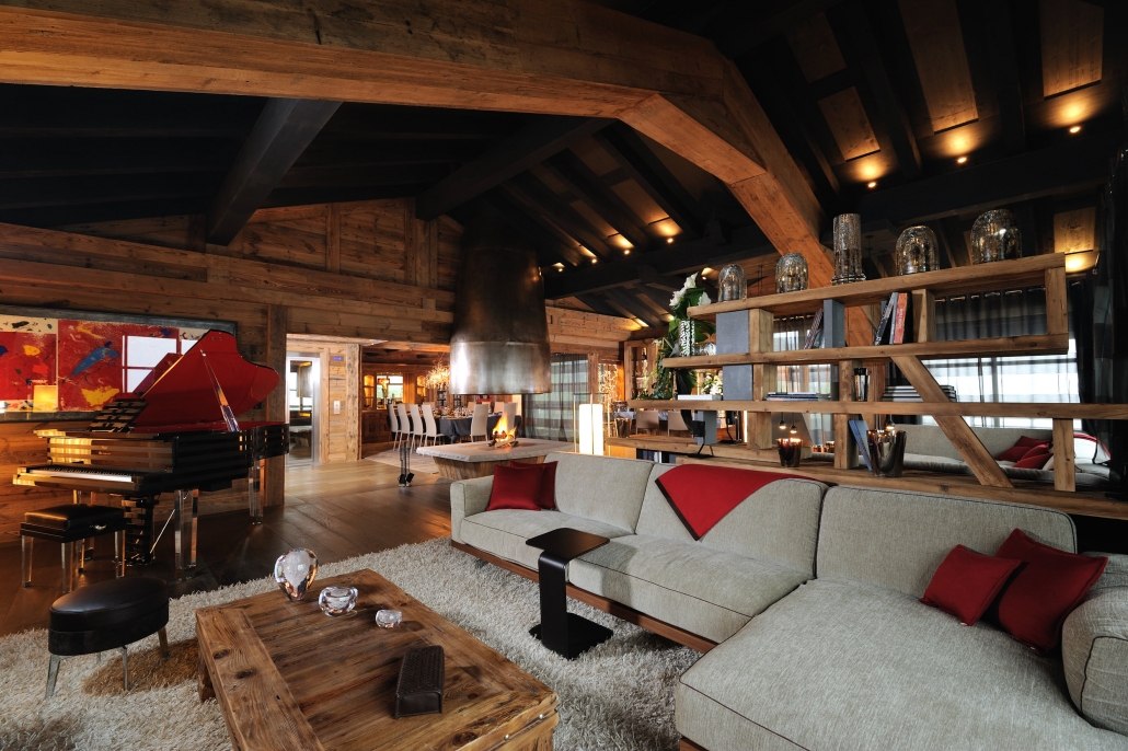 Chalet Art - Living Room - Courchevel