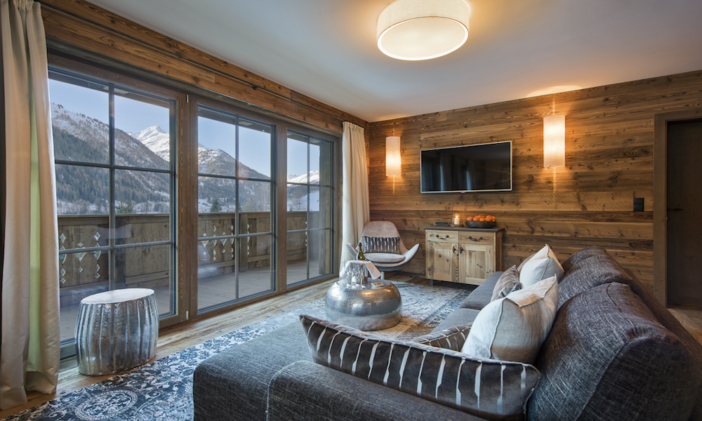 Chalet Eden Rock - Living Room