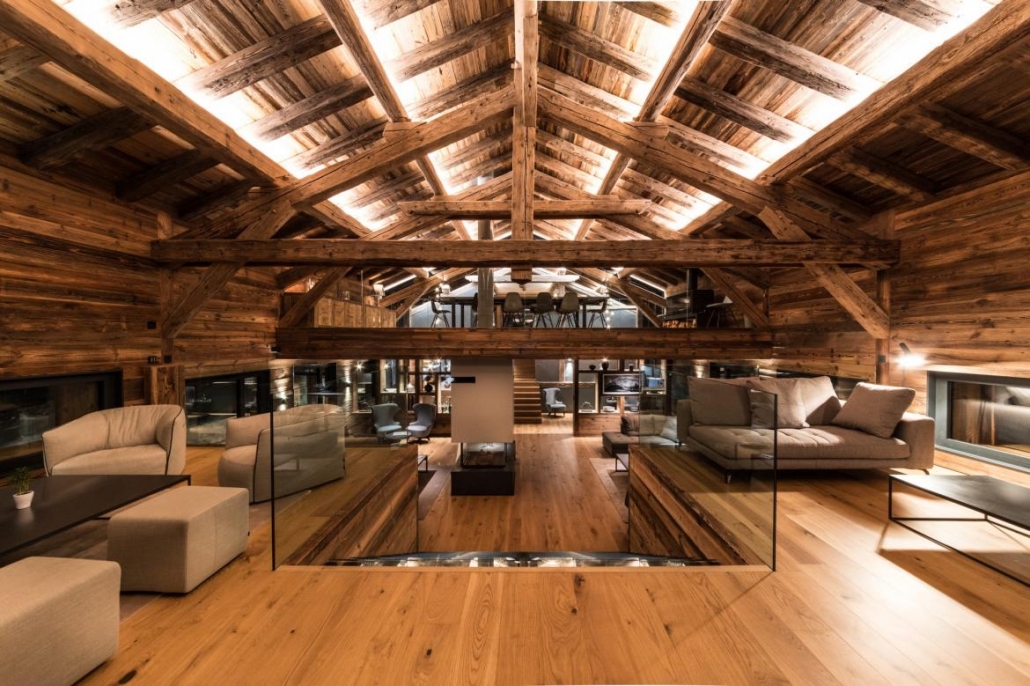 Chalet Joux Plane - Spacious Living Area