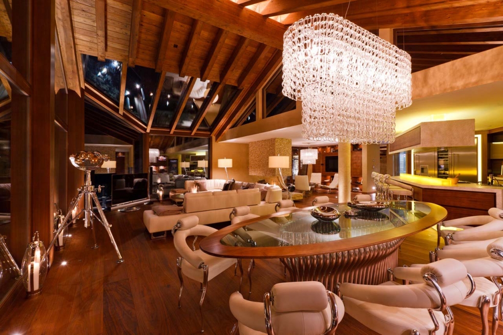 Chalet Zermatt Peak - Living Area