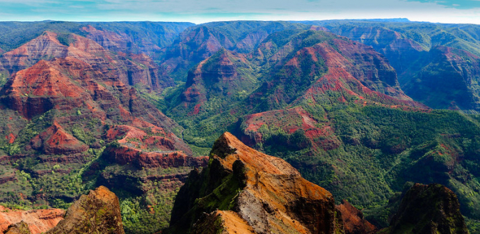 Waimea Canyon - Kauai, Itinerary Hawaii