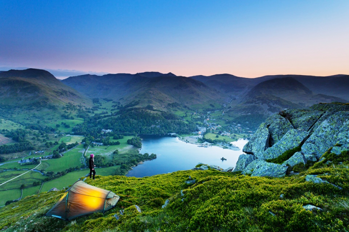 Wild camping in the Lake District - Place Fell