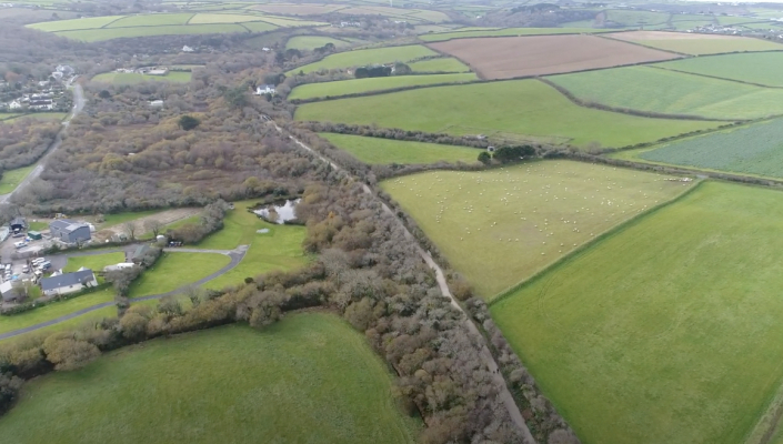 Perranporth to Goonhavern Saints Trail - Walking route