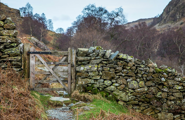 The path towards Watendlath Beck, Lake District