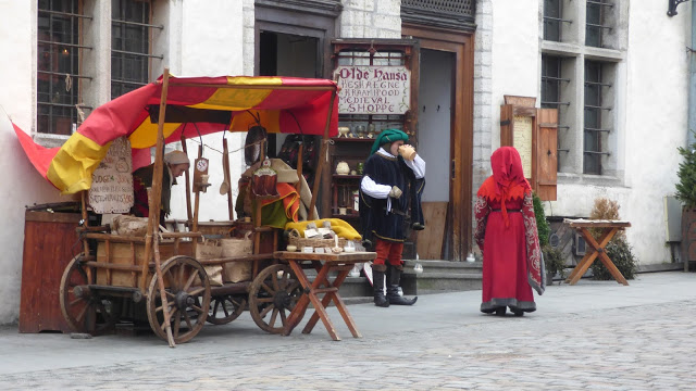 Olde Hansa medieval stall - Tallinn Old Town, Estonia