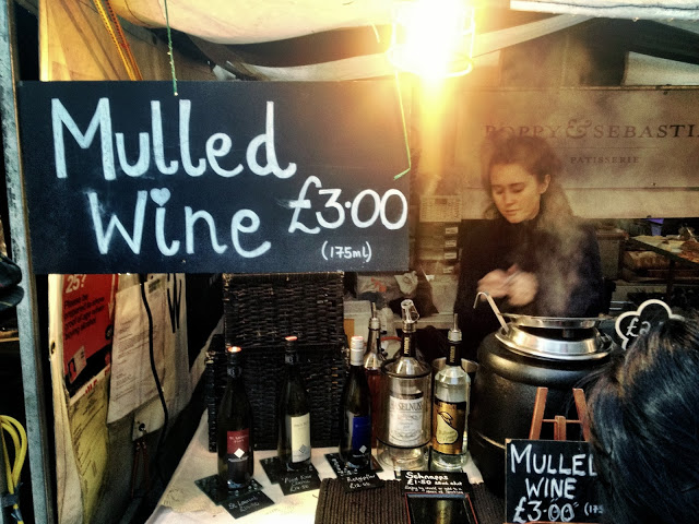 Mulled Wine - Real Food Market, South bank, London