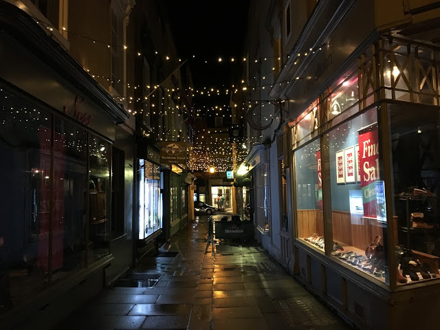 Bath at night