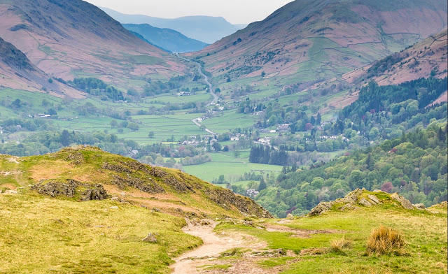 The views from Loughrigg Fell, Lake District